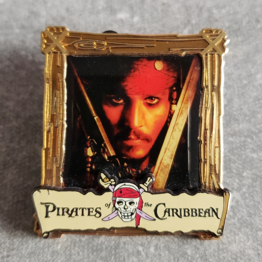 Captain Jack Sparrow Disney Pin